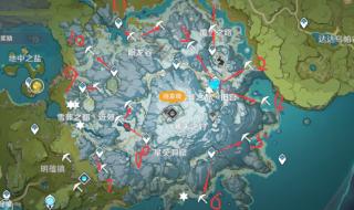 原神星银矿石位置