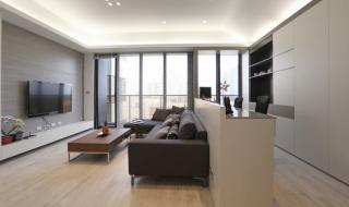 客厅隔断装修效果图