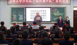 少先队员先进事迹